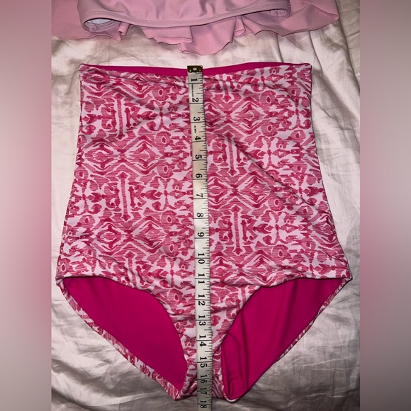 June Loop Like New High Waisted Bikini bottom & Top Set - Picture 4 of 11